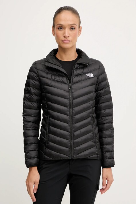 The North Face jachetă de exterior Huila culoarea negru, de tranziție, NF0A8DW6JK31