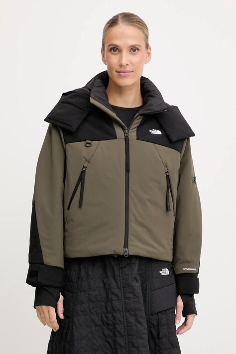 Μπουφάν The North Face Movement χρώμα: πράσινο, NF0A8E6ZTY11