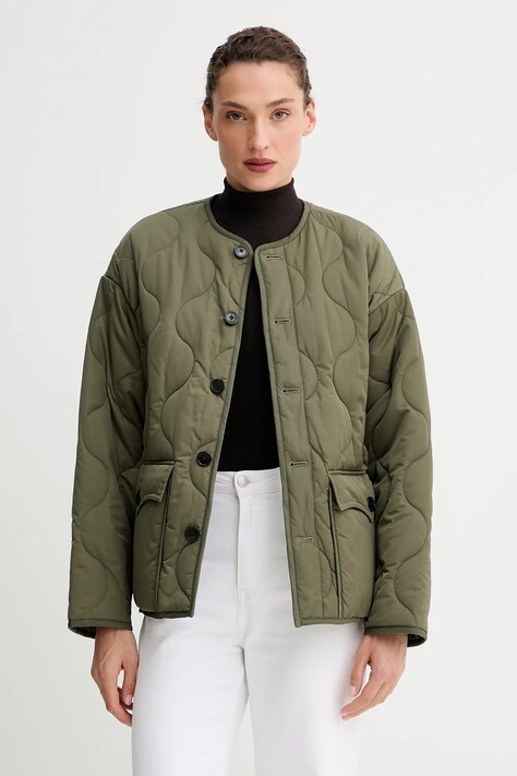 ZADIG&VOLTAIRE geacă culoarea verde, de tranziție, oversize, WWOW01685