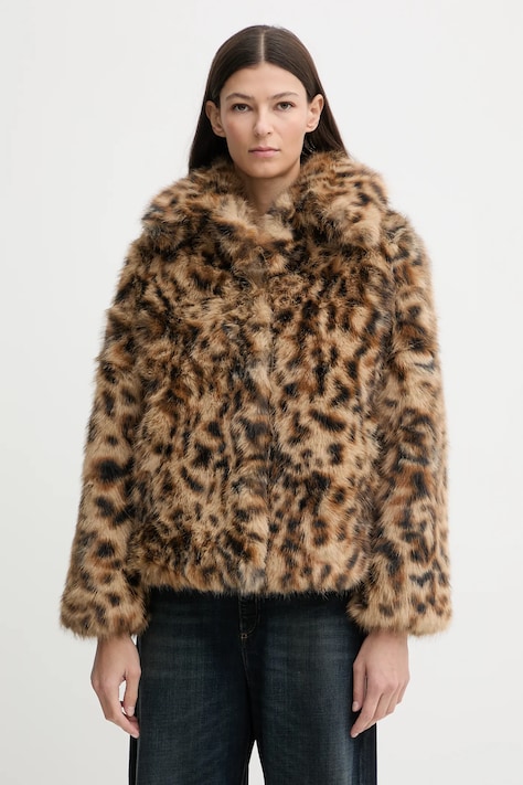 ZADIG&VOLTAIRE płaszcz kolor beżowy WWCO01253