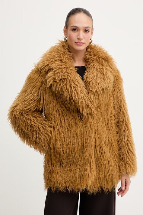 Patrizia Pepe płaszcz kolor zielony 2O0180 E078