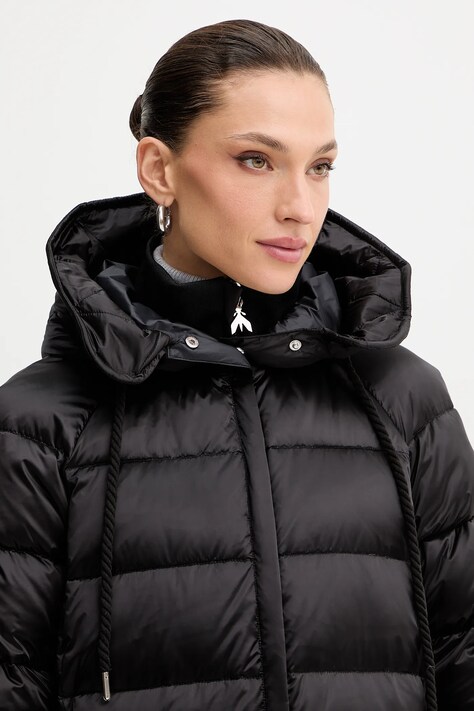 Пухова куртка Patrizia Pepe — AW25-KUD0ID, чорний — фото 4