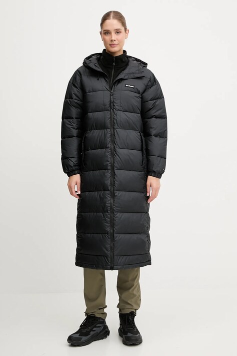 Columbia kurtka sportowa Pike Lake kolor czarny zimowa 2133543