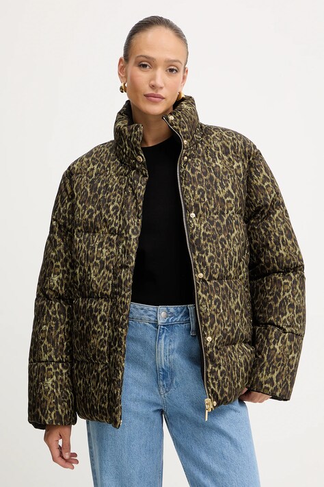 Двостороння куртка Just Cavalli — AW25-KUD0JG, зелений — фото 2