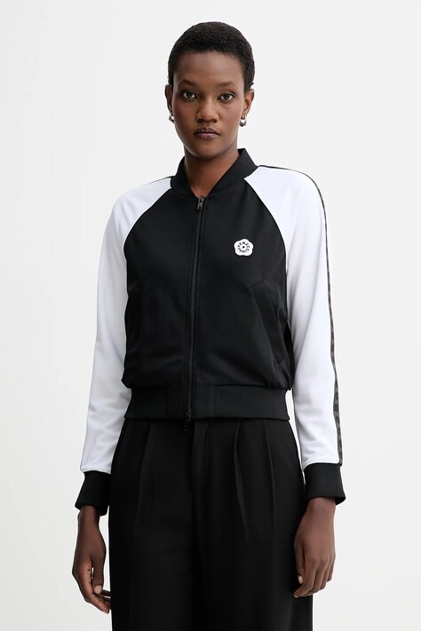 Kenzo bluza damska kolor czarny z aplikacją FF62BL5524ID