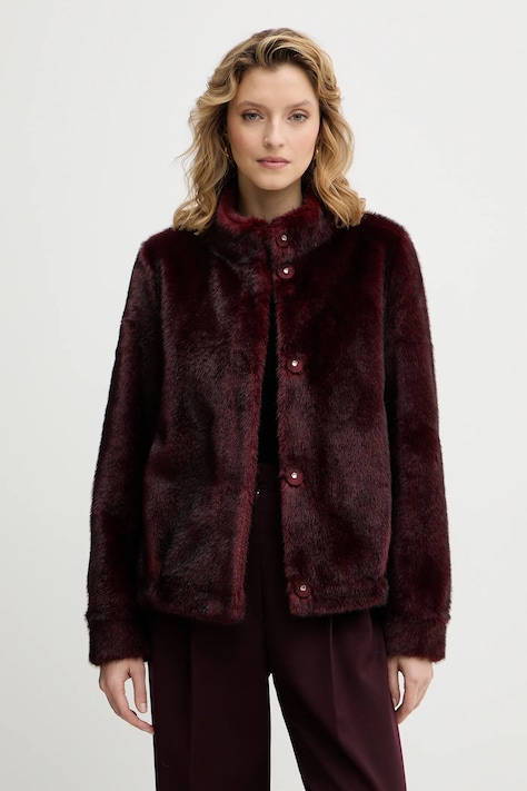 Guess kurtka LUNA kolor bordowy przejściowa W5BL64 W3920