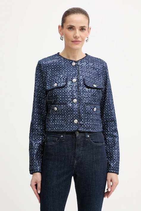 Guess kurtka ELISA kolor granatowy przejściowa W5BN0C D0771