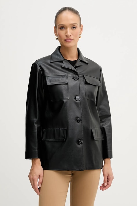 Куртка Sisley цвет чёрный демисезонная 2RRDLN05U