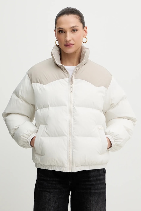 Levi's kurtka kolor beżowy zimowa 003FV