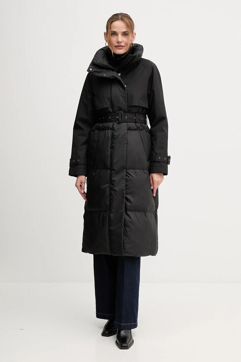 Joop! kurtka kolor czarny zimowa oversize 30048877