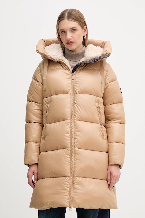 Bunda Save The Duck BELLA béžová barva, zimní, D42414W.LOVE21