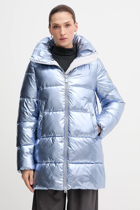 Save The Duck kurtka GERDA kolor niebieski zimowa D42381W.ICED21