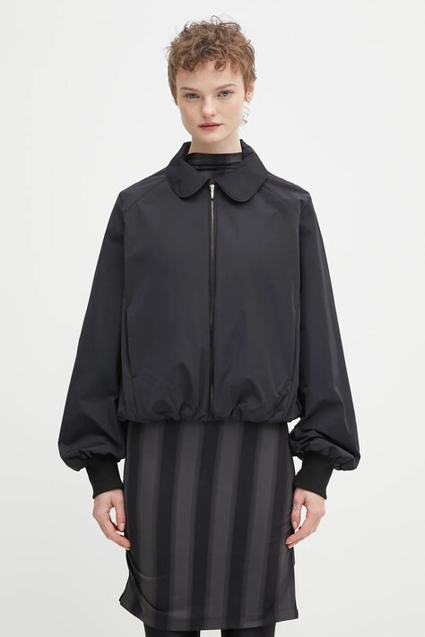 Bunda A.P.C. Blouson Salome čierna farba, prechodná, PSALK.F32016