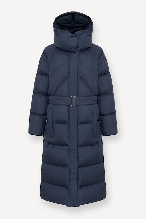 Péřová bunda Colmar tmavomodrá barva, zimní, 2245.2XX