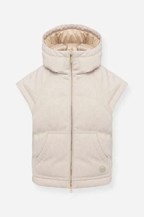 Colmar vestă de puf culoarea bej, de iarnă, 2299.7ZN