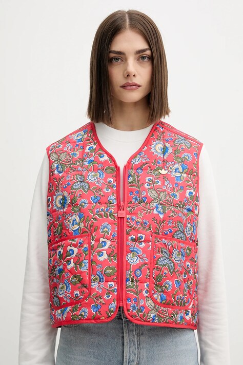 adidas Originals bezrękawnik Liberty kolor różowy przejściowy JW5197