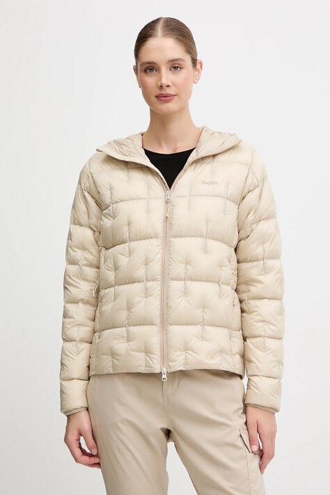Куртка outdoor Haglöfs Hede цвет бежевый 608098
