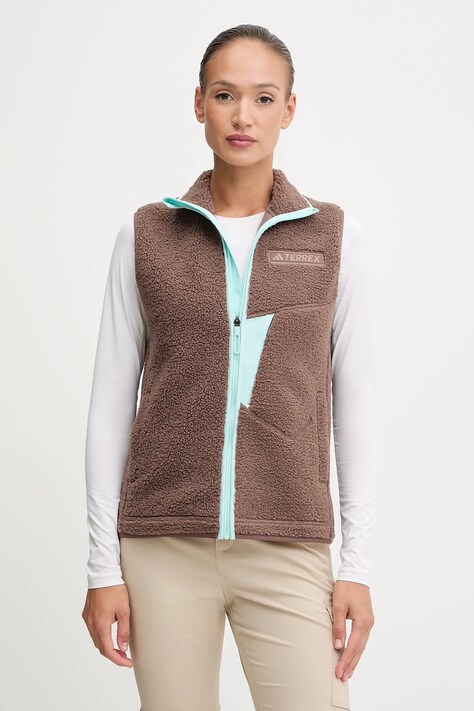 adidas TERREX outdoor mellény barna, átmeneti, JN0927