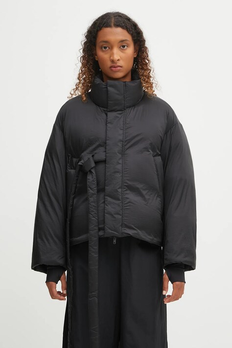 Y-3 down jacket Puffy black color JV6777