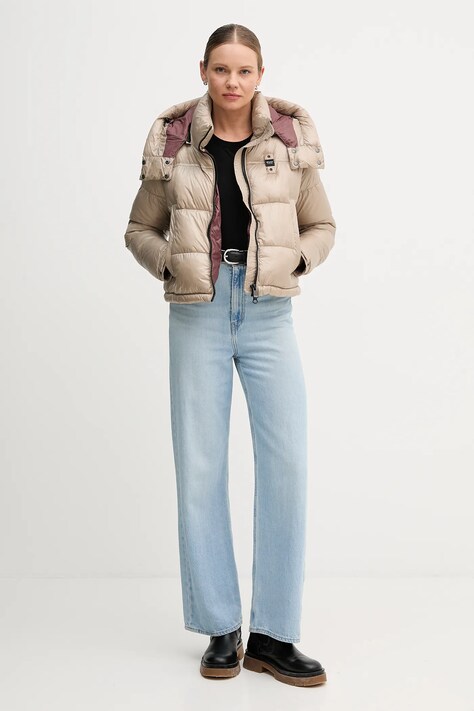 Blauer kurtka GLORIA kolor bordowy zimowa BLDC02170