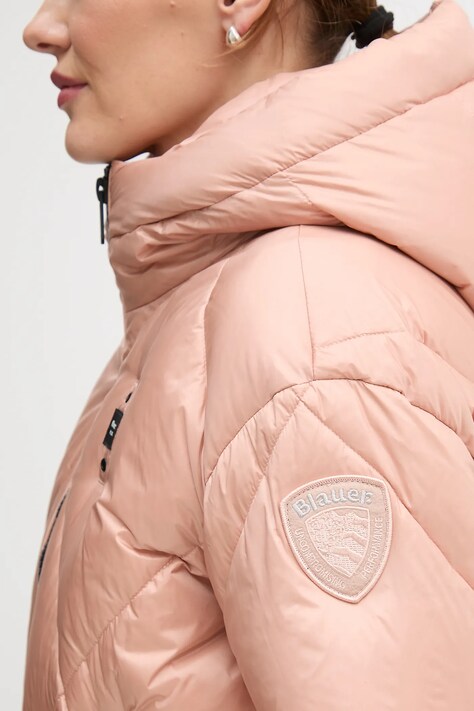 Пухова куртка Blauer LAMARTINE — AW25-KUD0RW, рожевий — фото 5