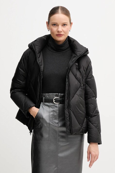 Blauer kurtka puchowa LAMARTINE kolor czarny zimowa BLDC03167