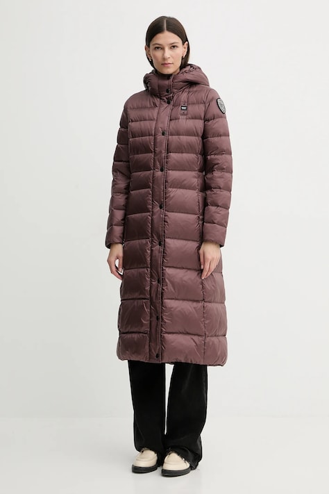 Blauer geacă de puf ANITA culoarea negru, de tranziție, BLDK03101