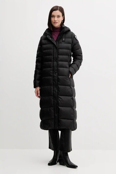 Blauer geacă de puf ANITA culoarea negru, de tranziție, BLDK03101