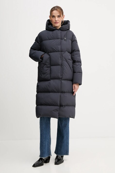 Blauer kurtka puchowa RUTH kolor granatowy BLDK03168