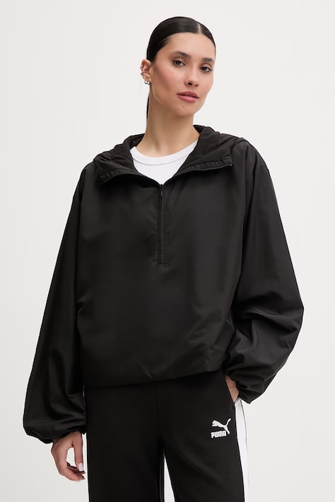 Puma jachetă de femei PUMA X ROSÉ neagră 633797