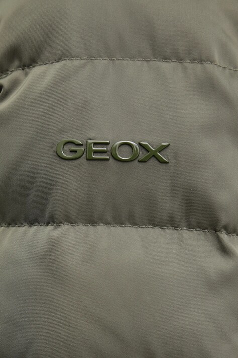 Geox kurtka puchowa BETTANIE kolor zielony zimowa W5626H T3122