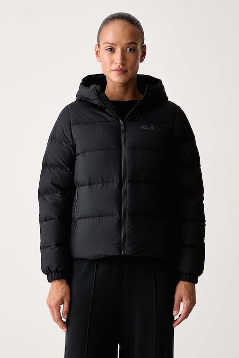 Jack Wolfskin Kurtka puchowa damska FROZEN PALACE czarna A65097