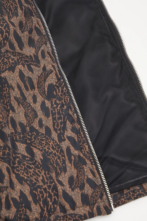 Бавовняна куртка Fiorucci Nylon Banimalier Print Zip Up — фото 5