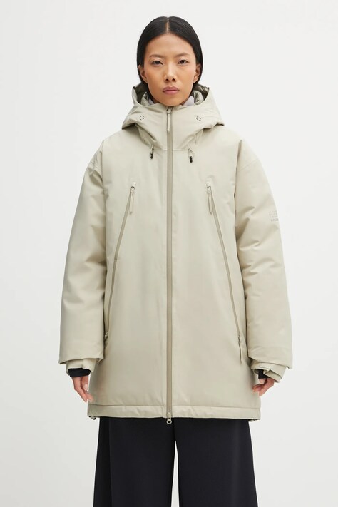 MM6 Maison Margiela kurtka puchowa x Salomon kolor beżowy S52AM0341.M35594.729