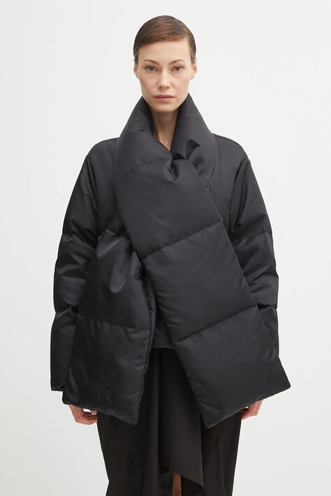 MM6 Maison Margiela kurtka puchowa kolor czarny zimowa oversize S52AM0332.M35257.900