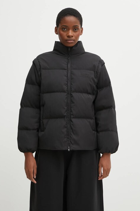 MM6 Maison Margiela geacă de puf culoarea negru, de iarnă, S62AN0159.M35609.900