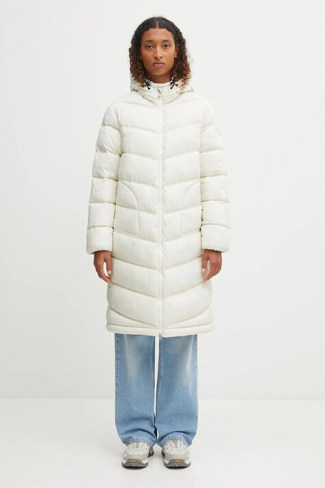 Napapijri geacă A-Ega culoarea bej, de tranzitie, NP0A88XFN1J1