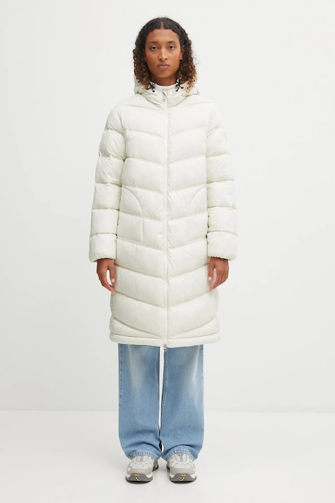 Napapijri geacă A-Ega culoarea bej, de tranzitie, NP0A88XFN1J1