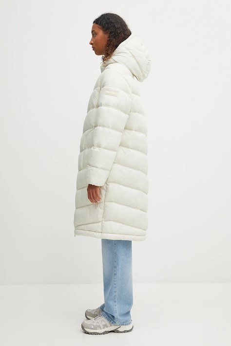 Napapijri geacă A-Ega culoarea bej, de tranzitie, NP0A88XFN1J1