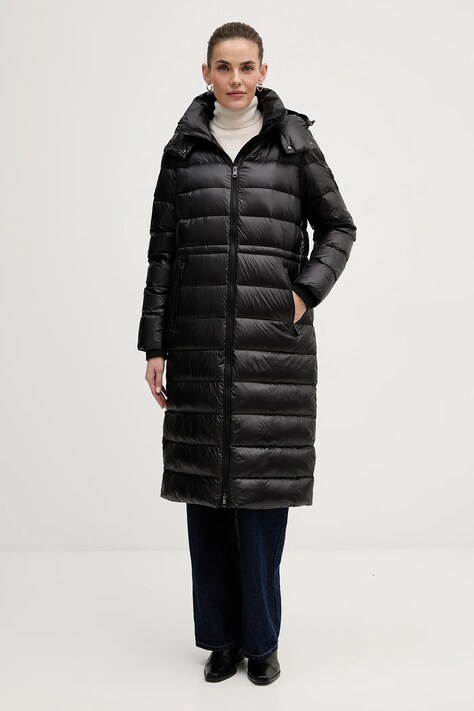 Tommy Hilfiger kurtka puchowa kolor czarny zimowa WW0WW47356