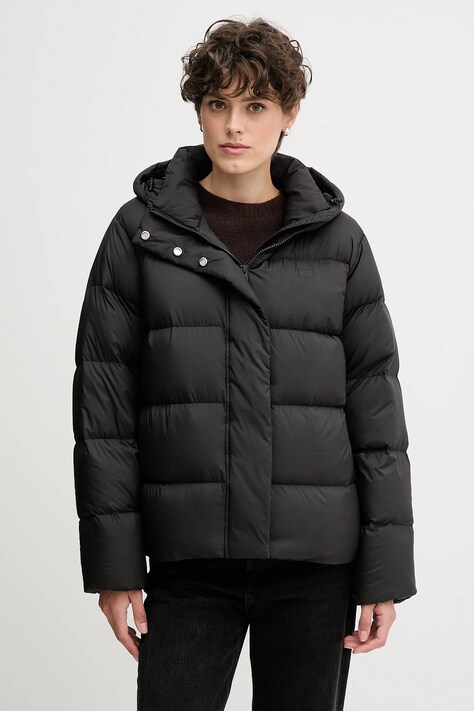 Tommy Hilfiger kurtka puchowa kolor czarny zimowa WW0WW45739