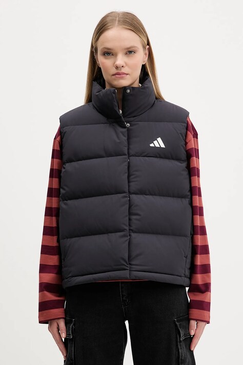 adidas bezrękawnik puchowy Helionic kolor czarny zimowy JN2090
