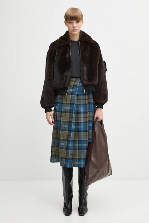 Куртка Coperni Faux Fur Bomber — фото 7