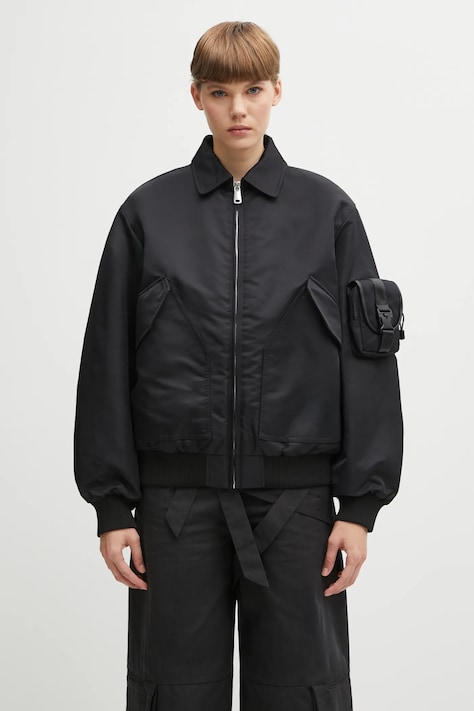 Coperni giacca Bomber colore nero COPBL32F3003