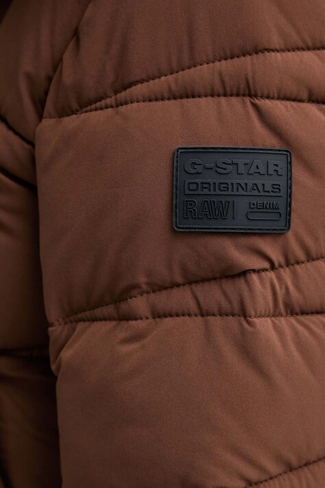 Куртка G-Star Whistler — AW25-KUD184, коричневий — фото 5