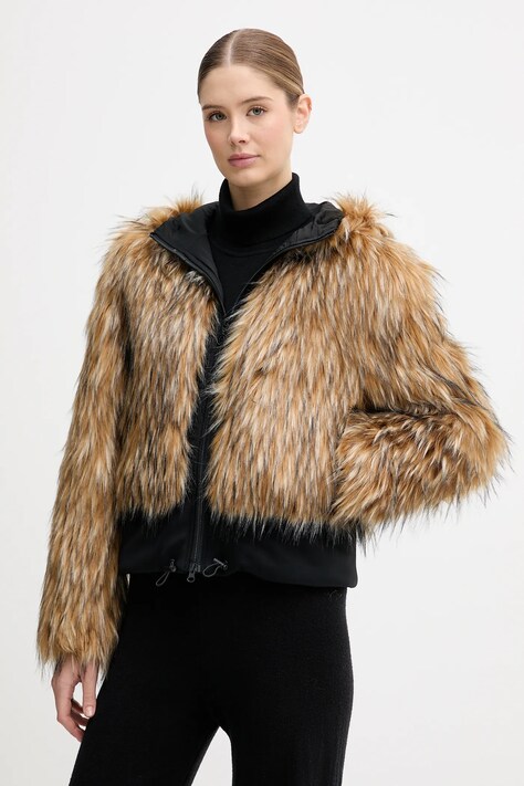 Sportalm kurtka Harlequin kolor żółty przejściowa 010273