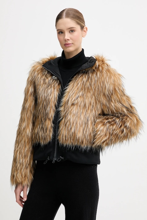 Sportalm kurtka Harlequin kolor żółty przejściowa 010273