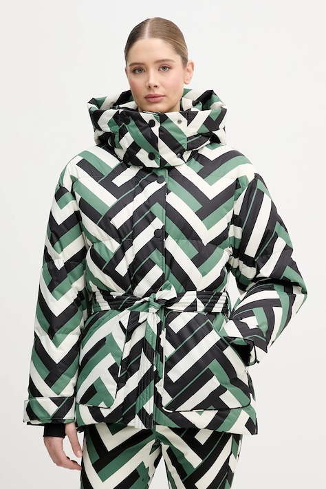 Perfect Moment kurtka narciarska puchowa Cortina kolor zielony W3001188