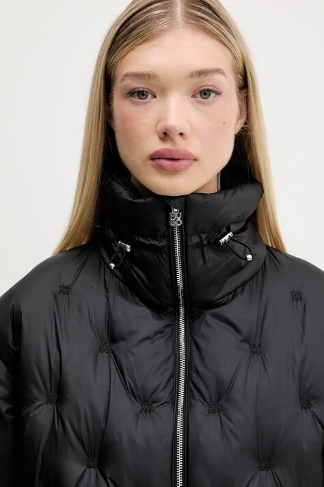 HUGO geacă culoarea negru, de iarnă, oversize, 50547205