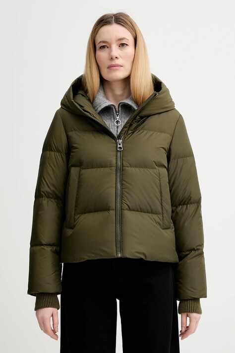 Marc O'Polo kurtka puchowa kolor zielony zimowa 509103970141